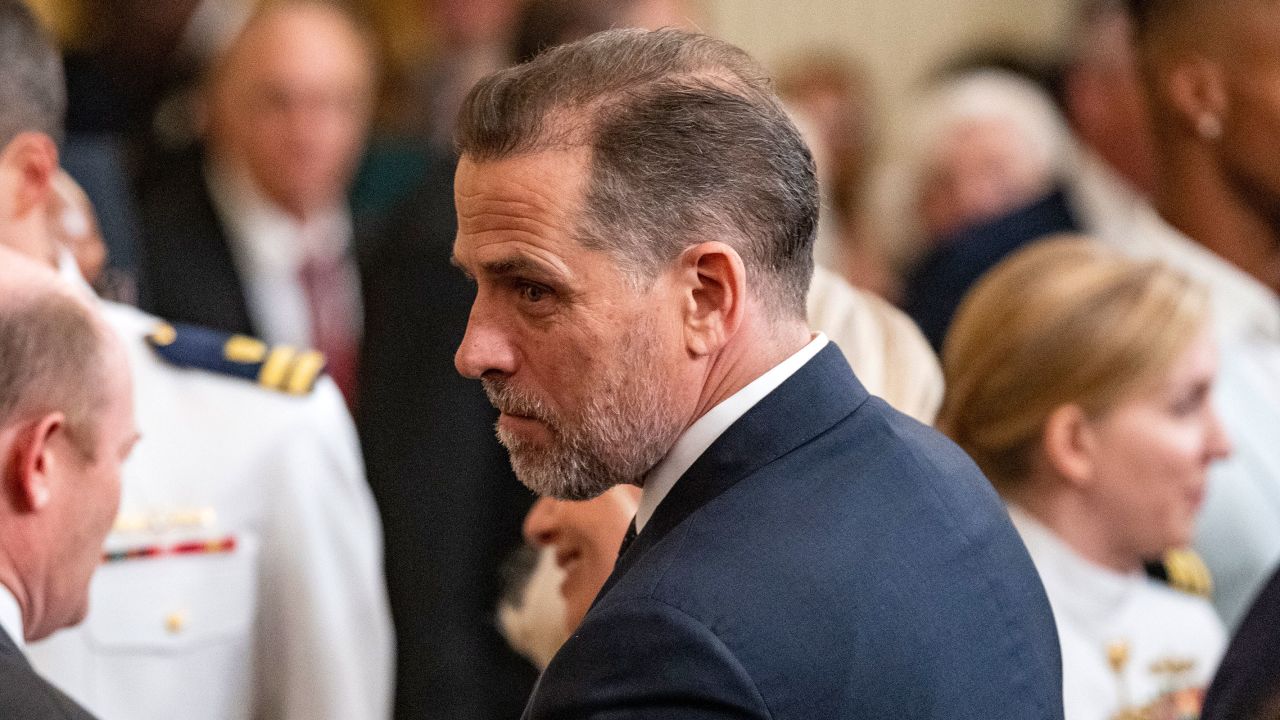 Hunter Biden at a ceremony at the White House in Washington, July 7, 2022. 