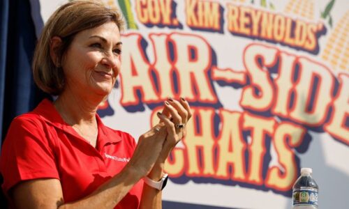 Iowa governor stays neutral in 2024 GOP race but leaves door open for late endorsement